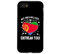 I'm Eritrean Too Cute Drapeau Érythrée Motif cœur Coque pour iPhone SE (2020) / 7/8