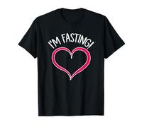 I'm Fasting - Graphique en forme de cœur IF Intermittent Fasting T-Shirt