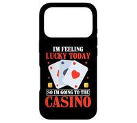 I'm Feel Lucky Today So I'm Going to The Casino Slot Machine Coque pour iPhone 17 Pro