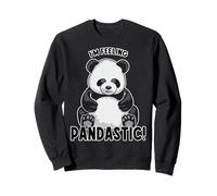 I'm Feeling Pandastic Cute Panda Bear Zoologie Sweatshirt