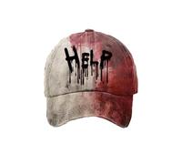 Im Fine Casquette de baseball Im Fine Chapeau d'Halloween Casquette sanglante Chapeau drôle Femme Homme Unisexe Casquette Halloween Chapeaux (UK, Alpha, Taille unique, Anthracite)