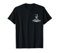 I'm Fine Minimalist Thumbs Up Sarcastique Stress Humour Graphique T-Shirt
