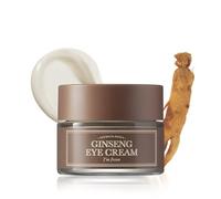 I'm from Crème contour des yeux au ginseng 30 g - Nourrissant rare au ginseng pour les yeux fatigués, ginseng cultivé dans le bois, formule hydratante, ligne raffermie du visage