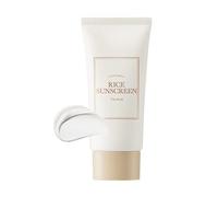 I'm from Écran solaire au riz 50 ml, physique, extrait de riz 41%, oxyde de zinc non nano, respectueux des récifs, protection solaire de la peau