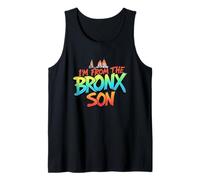 I'm from The Bronx, Son - NYC Street Pride Graphic Tee Débardeur