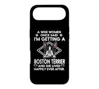 I'm Getting A Boston Terrier Funny Dog Mom Puppy Lovers Coque pour iPhone Air