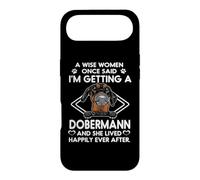 I'm Getting A Dobermann Funny Dog Mom Puppy Lovers Coque pour iPhone Air