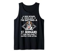 I'm Getting A St Bernard Funny Dog Mom Puppy Lovers Débardeur