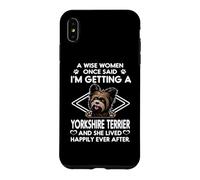 I'm Getting A Yorkshire Terrier Funny Dog Mom Puppy Lovers Coque pour iPhone XS Max