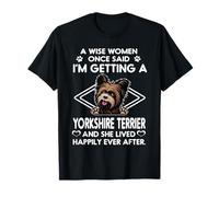 I'm Getting A Yorkshire Terrier Funny Dog Mom Puppy Lovers T-Shirt