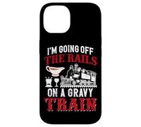 I'm Going Off The Rails on A Saucière Train Coque pour iPhone 14
