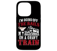 I'm Going Off The Rails on A Saucière Train Coque pour iPhone 14 Pro