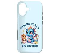 Im Going to Be A Big Brother Mignon Dragon Frère et sœur révélation de bébé Coque pour iPhone 17