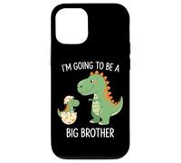 I'm Going To Be A Big/Older Brother Dinosaur Dino Coque pour iPhone 12/12 Pro
