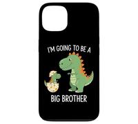 I'm Going To Be A Big/Older Brother Dinosaur Dino Coque pour iPhone 13