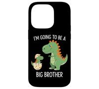 I'm Going To Be A Big/Older Brother Dinosaur Dino Coque pour iPhone 14 Pro