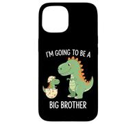 I'm Going To Be A Big/Older Brother Dinosaur Dino Coque pour iPhone 15
