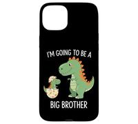 I'm Going To Be A Big/Older Brother Dinosaur Dino Coque pour iPhone 15 Plus