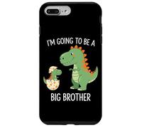 I'm Going To Be A Big/Older Brother Dinosaur Dino Coque pour iPhone 7 Plus/8 Plus
