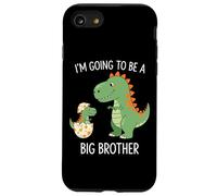 I'm Going To Be A Big/Older Brother Dinosaur Dino Coque pour iPhone SE (2020) / 7 / 8