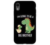 I'm Going To Be A Big/Older Brother Dinosaur Dino Coque pour iPhone XR