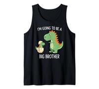 I'm Going To Be A Big/Older Brother Dinosaur Dino Débardeur