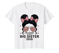 I'm Going to be a Big Sister 2026 Pregnancy Announcement T-Shirt