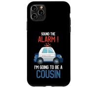« I'm Going To Be A Cousin Police Car Baby Reveal Party » Coque pour iPhone 11 Pro Max