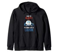 « I'm Going To Be A Cousin Police Car Baby Reveal Party » Sweat à Capuche