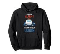 « I'm Going To Be A Cousin Police Car Baby Reveal Party » Sweat à Capuche