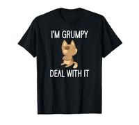 I'm Grumpy Deal With It, drôle, blagues et proverbes sarcastiques T-Shirt