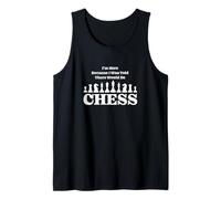 I'm Here Because I Was Told There Would Be Jeu d'échecs Débardeur