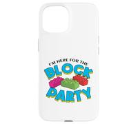 I'm Here for The Block Bloc de Construction de Briques Coque pour iPhone 15