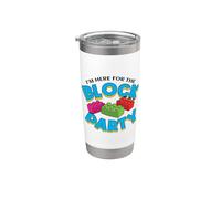 I'm Here For The Block Bloc de construction de briques Gobelet isotherme en acier inoxydable double paroi