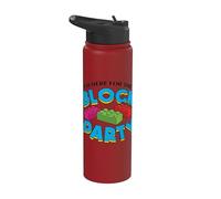 I'm Here For The Block Bloc de construction de briques Stainless Steel Insulated Water Bottle