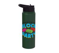 I'm Here For The Block Bloc de construction de briques Stainless Steel Insulated Water Bottle