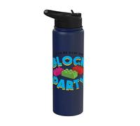 I'm Here For The Block Bloc de construction de briques Stainless Steel Insulated Water Bottle