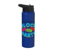 I'm Here For The Block Bloc de construction de briques Stainless Steel Insulated Water Bottle