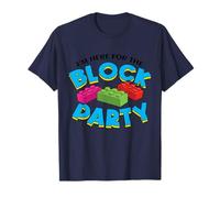 I'm Here for The Block Bloc de Construction de Briques T-Shirt