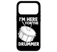 I'm Here for The Drummer Percussion Player Coque pour iPhone 17 Pro Max