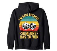 I'm Here Someone Has to Win Funny Game Night Jeux de société Sweat à Capuche