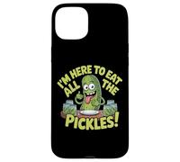 I'm Here to Eat All The Pickles Pot à cornichons Amusant pour Les gourmets Coque pour iPhone 15 Plus