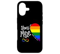 I'm Her's She's Mine LGBTQ Couples Lesbian Pride Coque pour iPhone 17