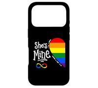 I'm Her's She's Mine LGBTQ Couples Lesbian Pride Coque pour iPhone 17 Pro