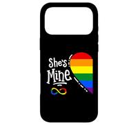 I'm Her's She's Mine LGBTQ Couples Lesbian Pride Coque pour iPhone 17 Pro Max