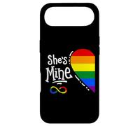 I'm Her's She's Mine LGBTQ Couples Lesbian Pride Coque pour iPhone Air