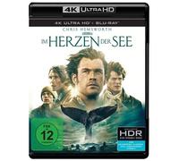IM HERZEN DER SEE - CHRIS HEMSWORTH,BENJAMIN WALKER 2 ULTRA HD BLU-RAY NEUF