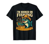 I'm Hooked on Fishing - Cadeaux Humoristiques de pêcheur drôles T-Shirt