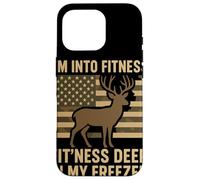 I'm Into Fitness Fit'ness Deer in My Freezer Chasse Cerf Coque pour iPhone 16 Pro