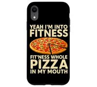 I'm Into Fitness Fit'ness Pizza entière dans ma Bouche Fast Food Coque pour iPhone XR